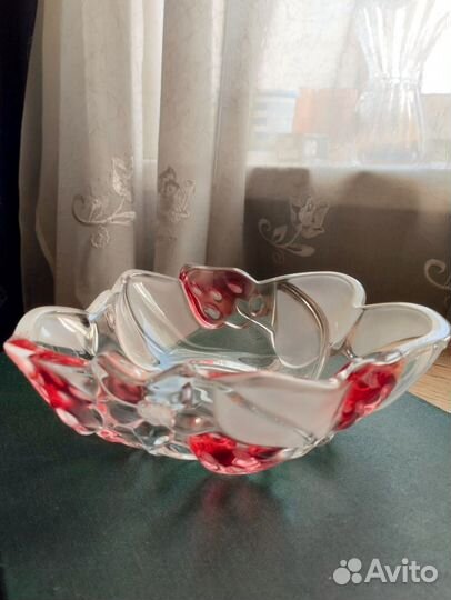 Ваза стекло цветное