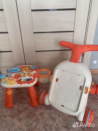 Толокар, ходунки, развивающий столик
