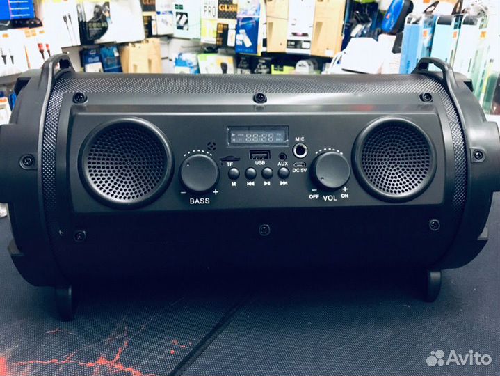 Портативная Bluetooth колонка 1602 Черная