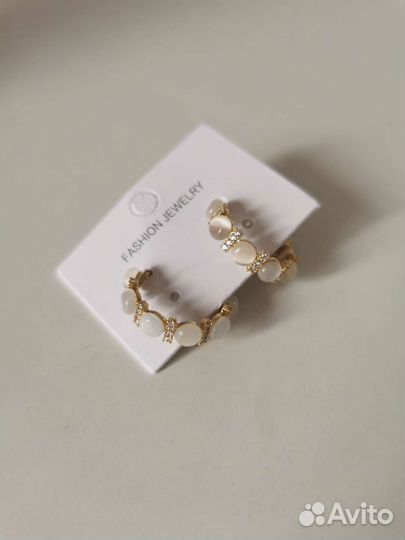 Серьги бижутерия