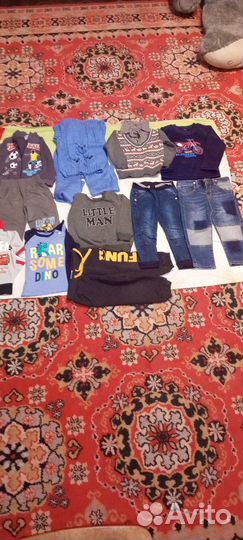 Детские вещи пакетом на мальчика 86 98