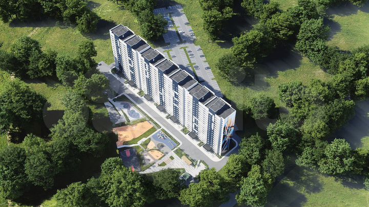 1-к. квартира, 38,6 м², 13/17 эт.