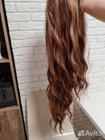 Парик длинный русый