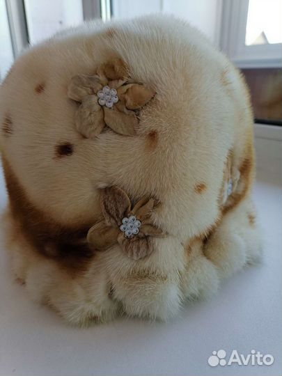 Шапка норковая