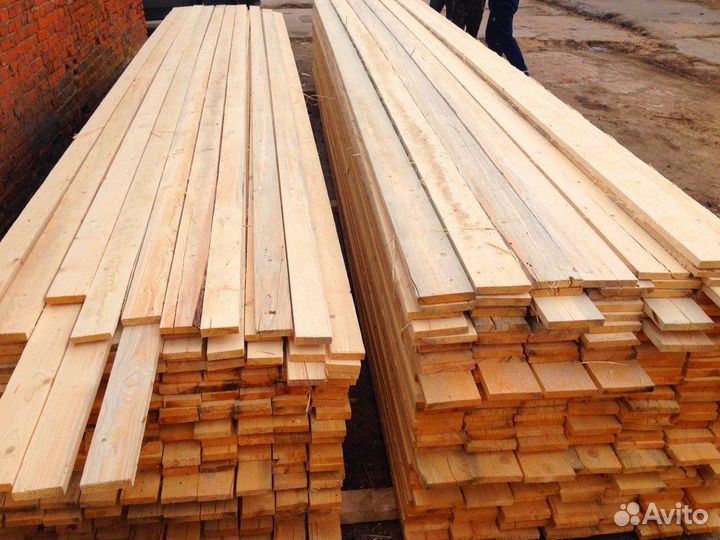 Доска от производителя 25х100х6000мм, опт