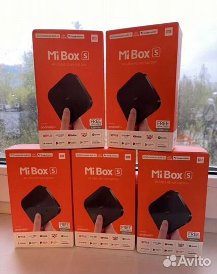 Смарт тв приставка Xiaomi Mi TV Box S 2gen новая