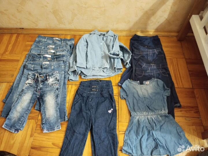 Вещи пакетом для девочки от 9м-104р
