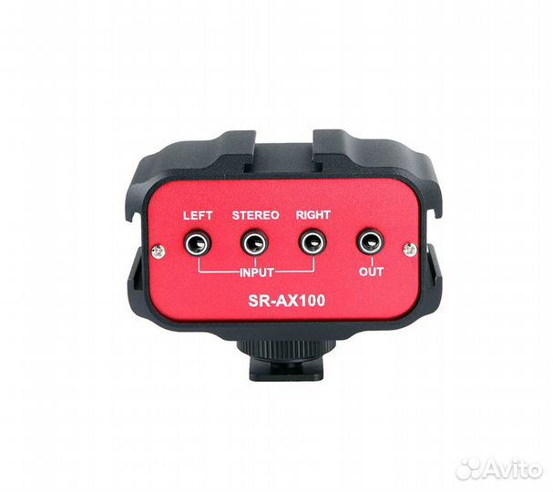 Двухканальный адаптер Saramonic SR-AX100 для микро