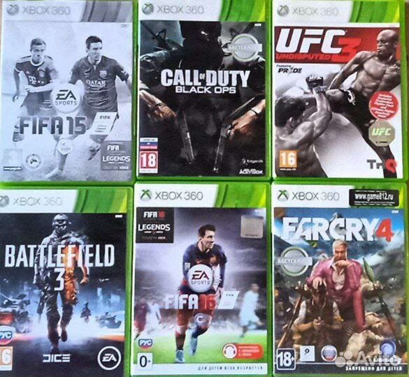 Игры на xbox 360