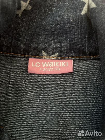 Lc waikiki костюм джинсовый и пиджак для девочки