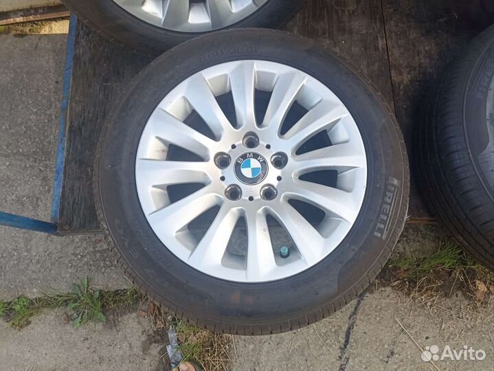 Диски колесные BMW 3 E90 R16 + резина Pirelli