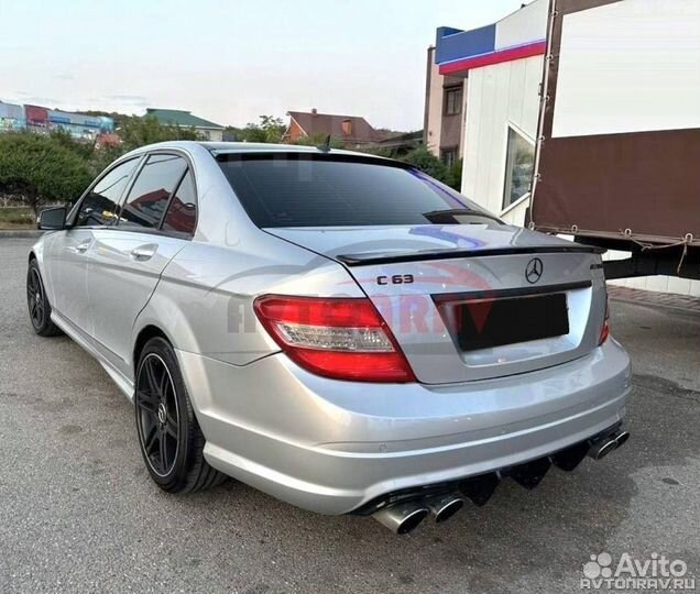 Спойлер+ Козырек AMG для Mercedes-Benz W204