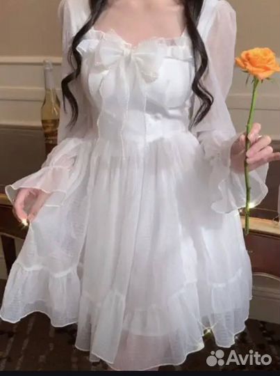 Платье косплей белок колумбина геншин cosplay