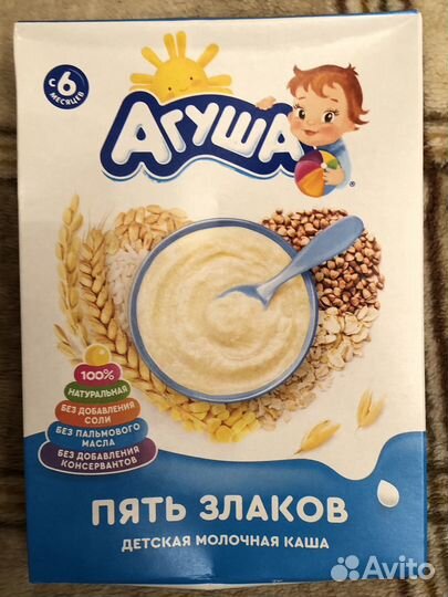 Каша и смесь Агуша