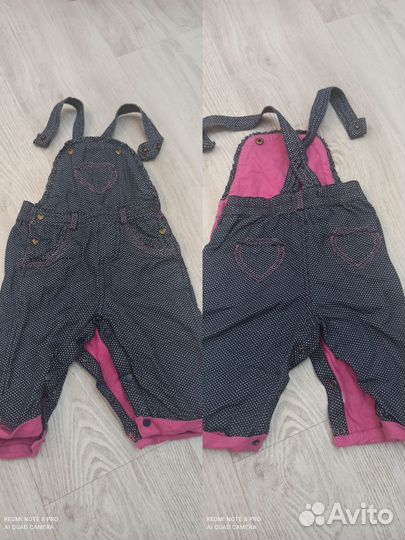 Детские вещи пакетом на девочку 3- 6 месяцев