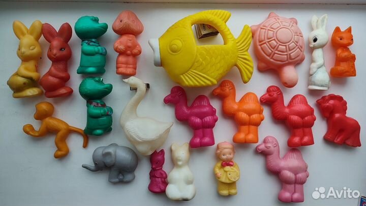 Пластмассовые игрушки СССР