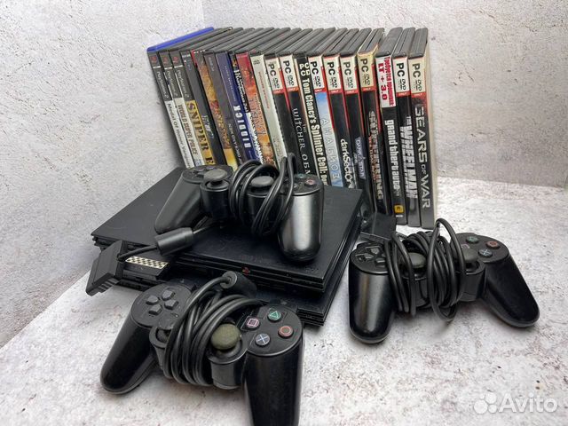 Sony PlayStation 2 + игры (scph-77008/ scph-75008)