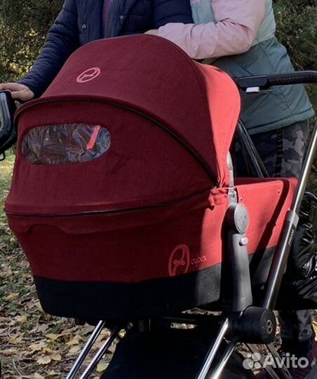 Люлька Cybex Priam Lux Platinum Infra red