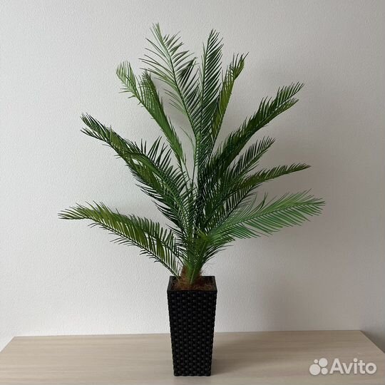 Искусственная пальма 1 метр в высоту