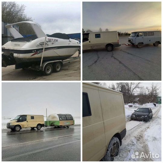 Перевозка, буксировка прицепа, авто, катера 3,5т