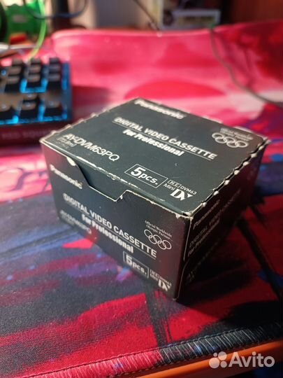 Кассеты Panasonic mini DV ay-dvm63pq