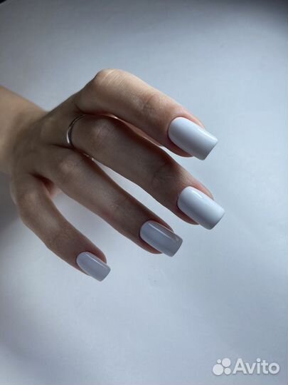 Укрепление ногтей, маникюр