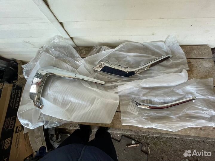 Молдинг бампера Митсубиси Аутлендер 3 GF