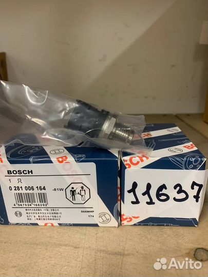 Датчик давления топлива в рампе E-5 0281006164 (BO