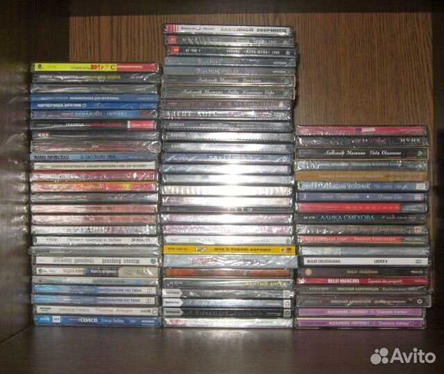 Русская музыка на CD (поп, рок)