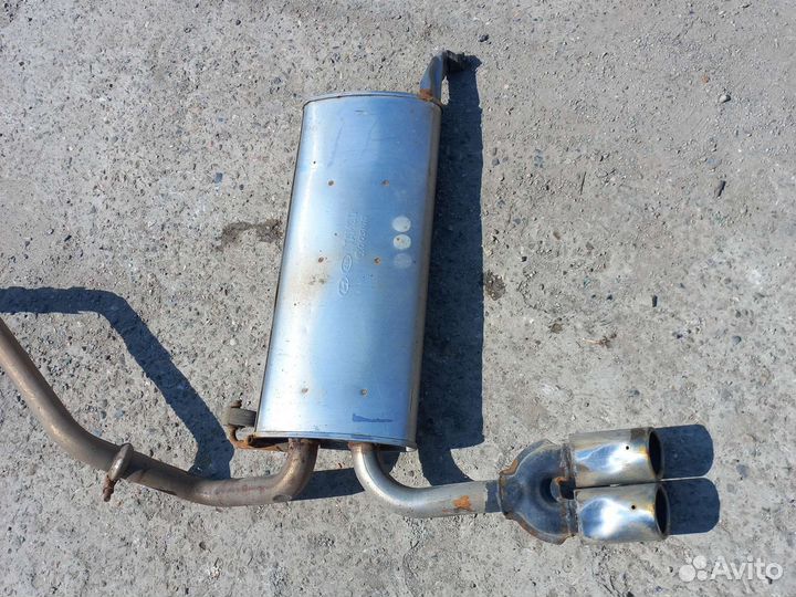 Глушитель Kia Picanto 2 TA