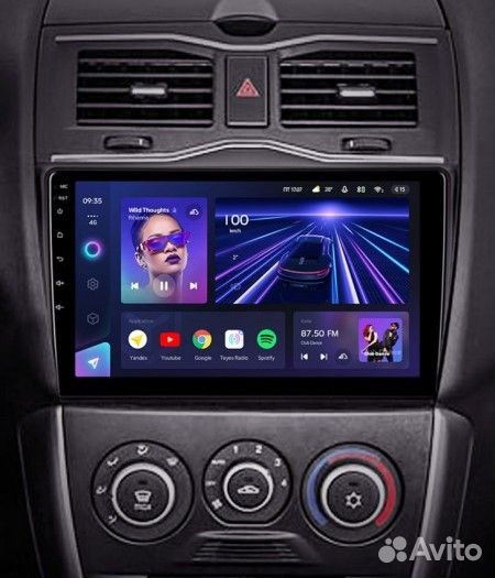 Магнитола Android LADA Granta 1/16Gb