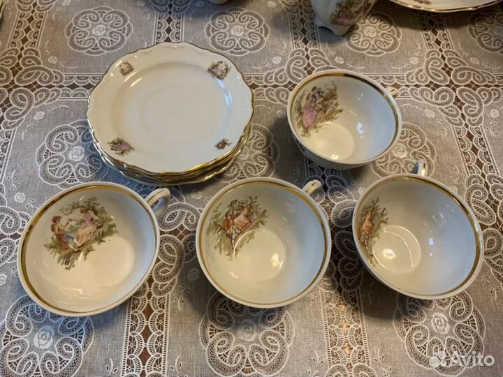 Винтажный чайный сервиз, Польша