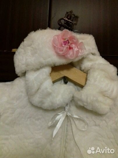 Шубка из иск.меха для новогоднего утренника или св