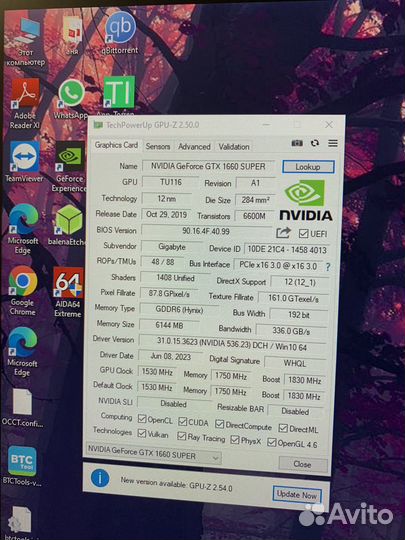 Gigabyte gtx 1660 super