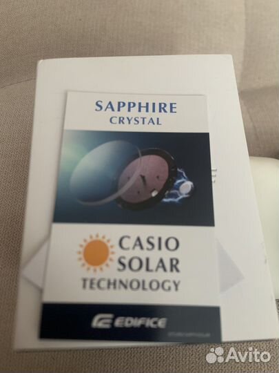 Часы casio edifice