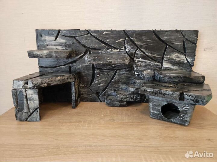 Фон для террариума/влажная камера/укрытие