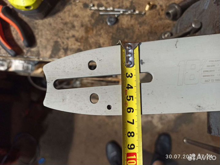 Шина для бензопилы 3/8