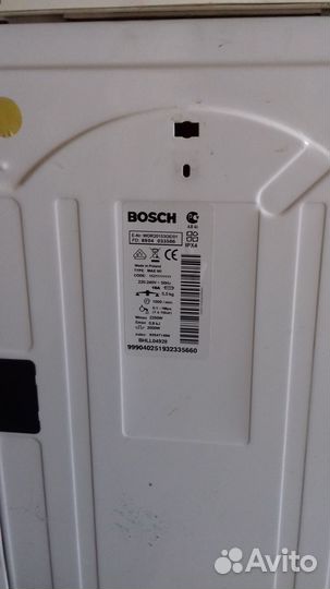 Стиральная машина bosch