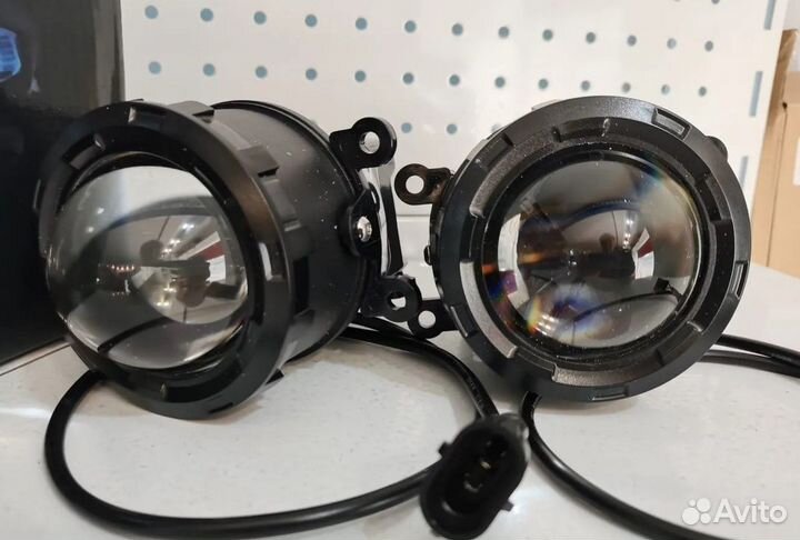 Противотуманные фары bi led линзы Ford