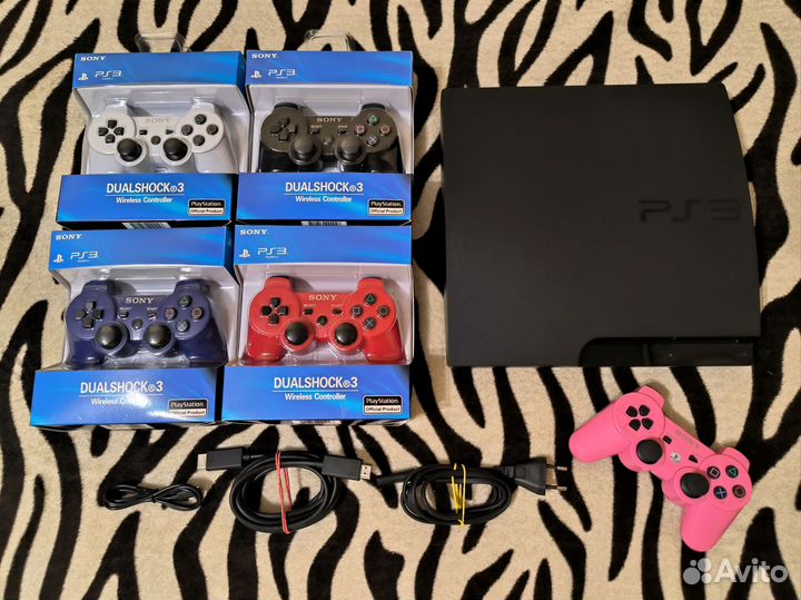 Sony PS3 Slim 160Gb Прошитая