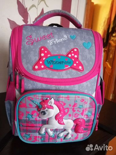 Рюкзак школьный для девочки, ранец