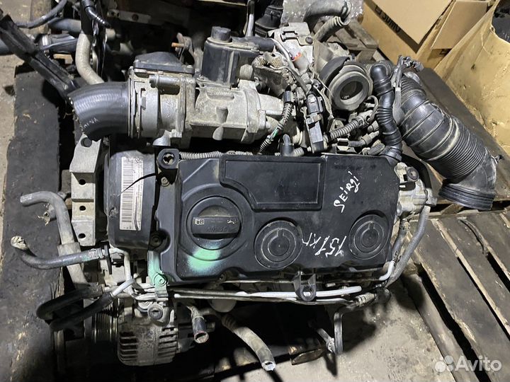 Двигатель BMM 2л TDI Volkswagen Golf Jetta Octavia