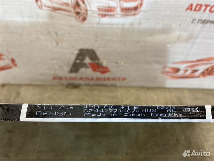 Конденсер (радиатор кондиционера) Audi Q7