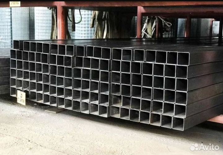 Профильная труба квадратная 100х50х4. Металлопрока
