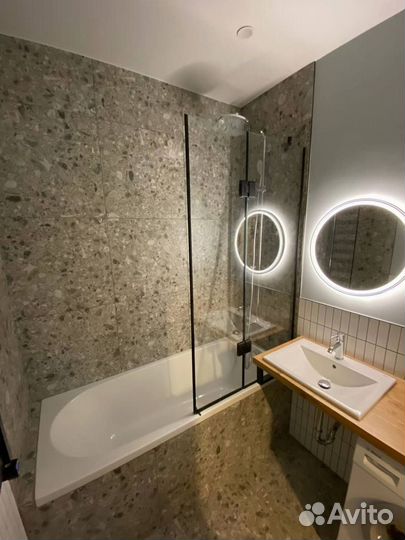 Стеклянная душевая кабина