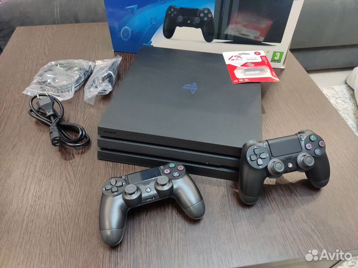 Прошитая PS4 Pro 1Tb+1000 игр