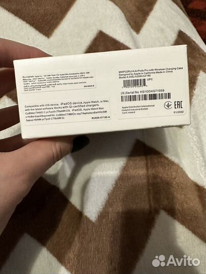 Наушники apple airpods pro