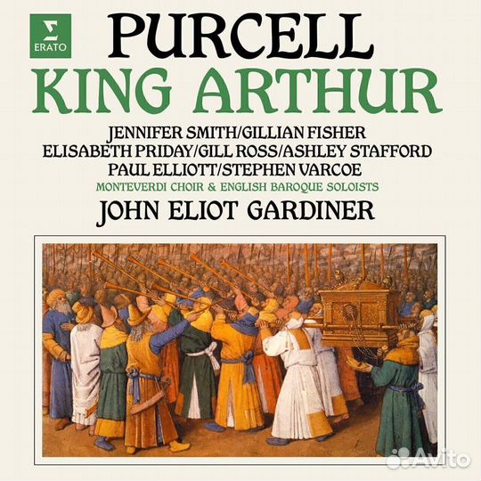 Виниловая пластинка John Eliot Gardiner - Purcell: