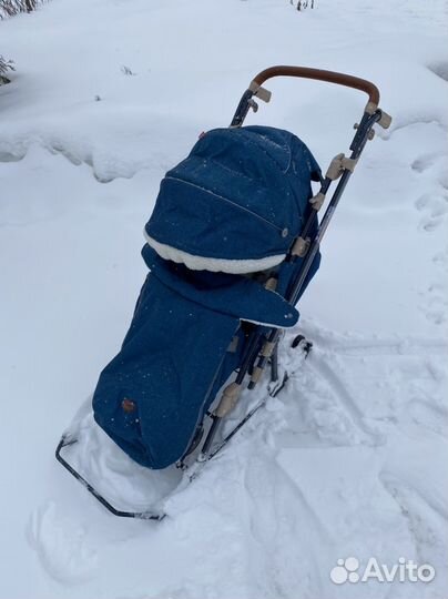 Санки коляска Ника 7 8