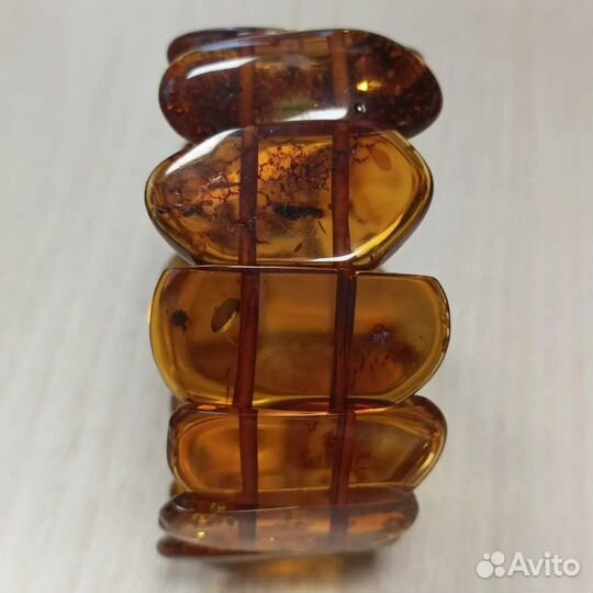 Янтарный браслет